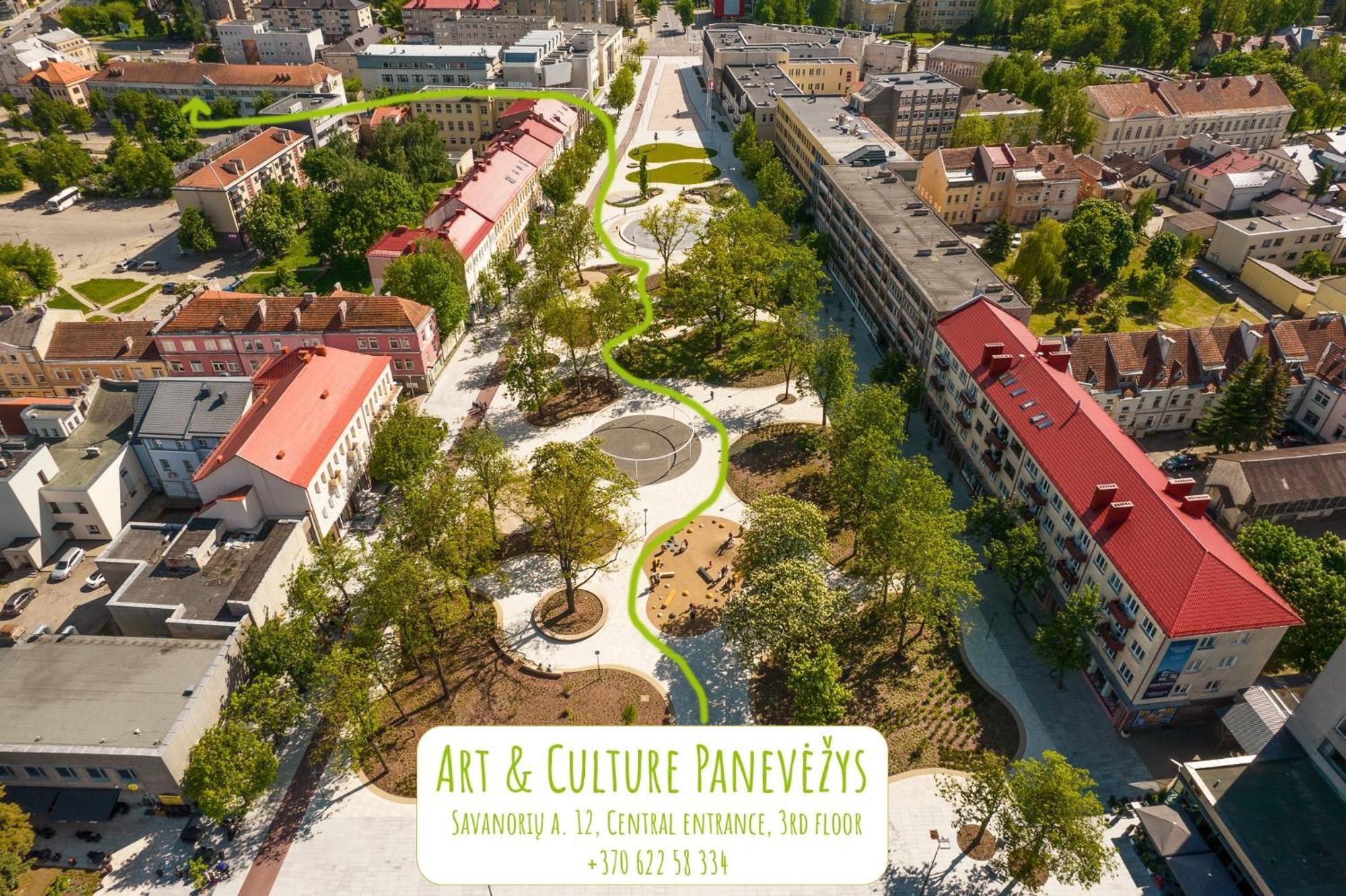 Art & Culture Panevezys Hostel Exterior photo